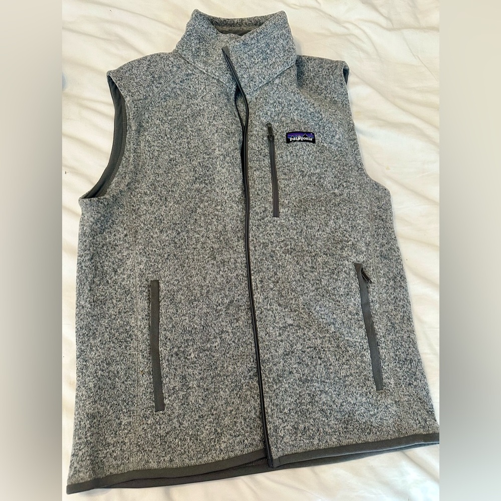 Patagonia Gray Fleece Vest